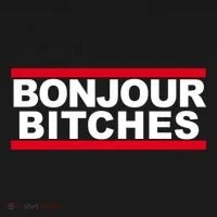 Bonjour Bitches Meaningful Gift Bucket Hat thumb 4