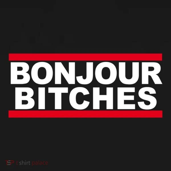 Bonjour Bitches Meaningful Gift Bucket Hat