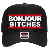 Bonjour Bitches Meaningful Gift Hat thumb 0
