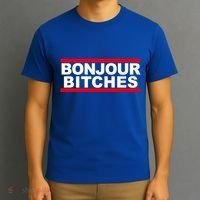 Bonjour Bitches Meaningful Gift T-Shirt thumb 3