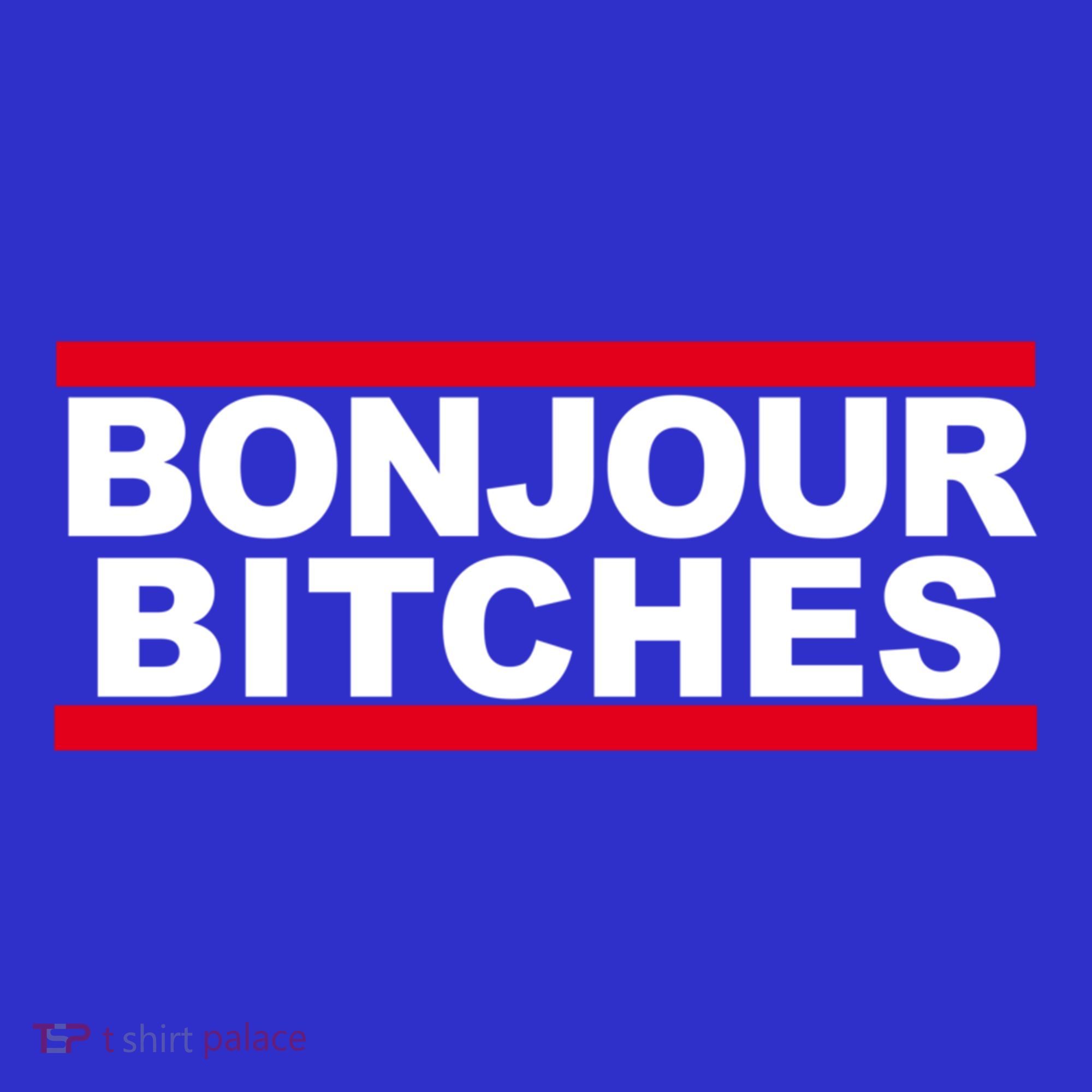 Bonjour Bitches Meaningful Gift Women's Tank Top