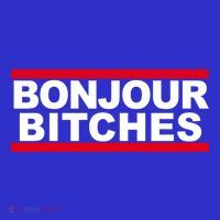 Bonjour Bitches Meaningful Gift Women's Long Sleeve Shirt thumb 2