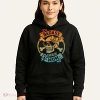 Badass Bonus Mom Stepmom Stepmother MotherS Day Hoodie thumb 5