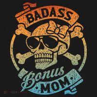Badass Bonus Mom Stepmom Stepmother MotherS Day Hoodie thumb 7