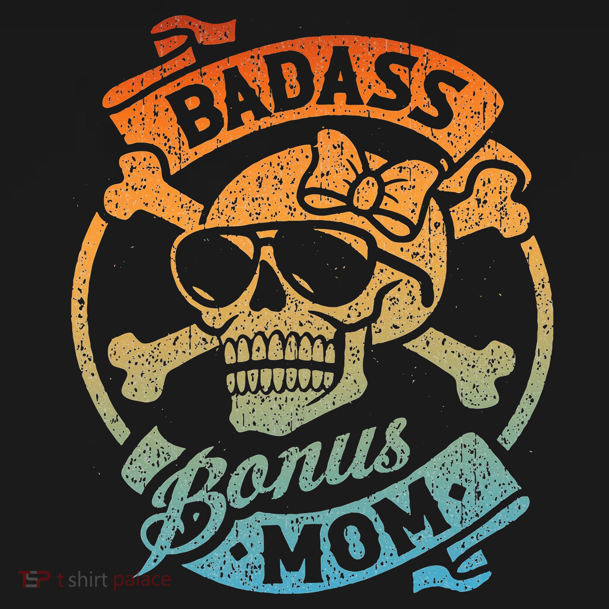 Badass Bonus Mom Stepmom Stepmother MotherS Day Women's Hoodie