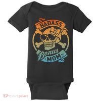 Badass Bonus Mom Stepmom Stepmother MotherS Day Baby Bodysuit thumb 0