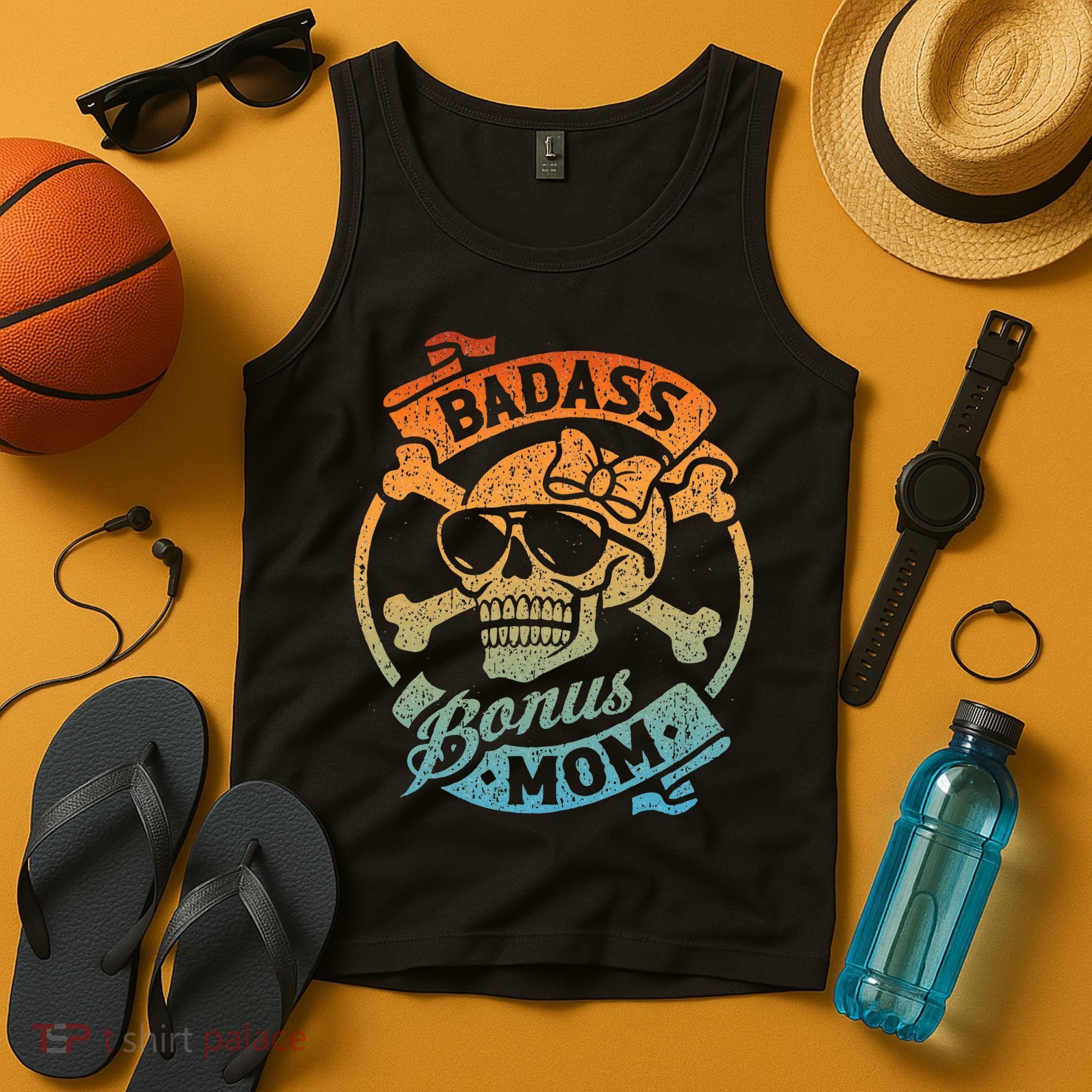 Badass Bonus Mom Stepmom Stepmother MotherS Day Tank Top