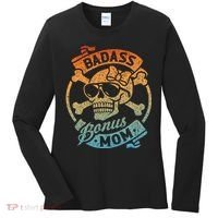 Badass Bonus Mom Stepmom Stepmother MotherS Day Women's Long Sleeve Shirt thumb 0