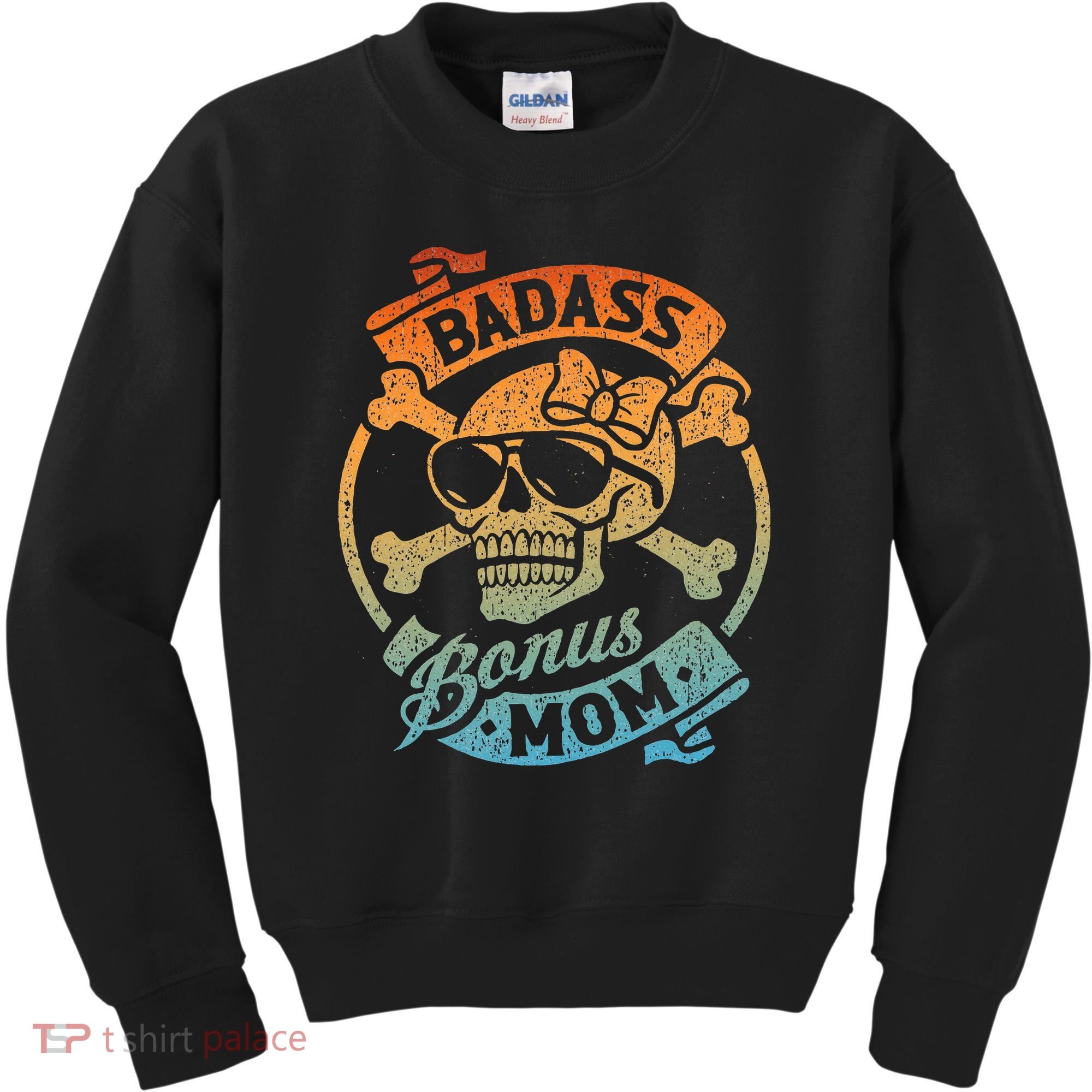 Badass Bonus Mom Stepmom Stepmother MotherS Day Kids Sweatshirt