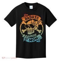 Badass Bonus Mom Stepmom Stepmother MotherS Day Kids T-Shirt thumb 0