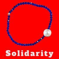 Blue Bracelet Movement Solidarity Trend Women Rights 4b Santa Hat thumb 1