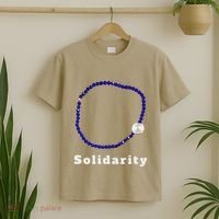 Blue Bracelet Movement Solidarity Trend Women Rights 4b T-Shirt thumb 2