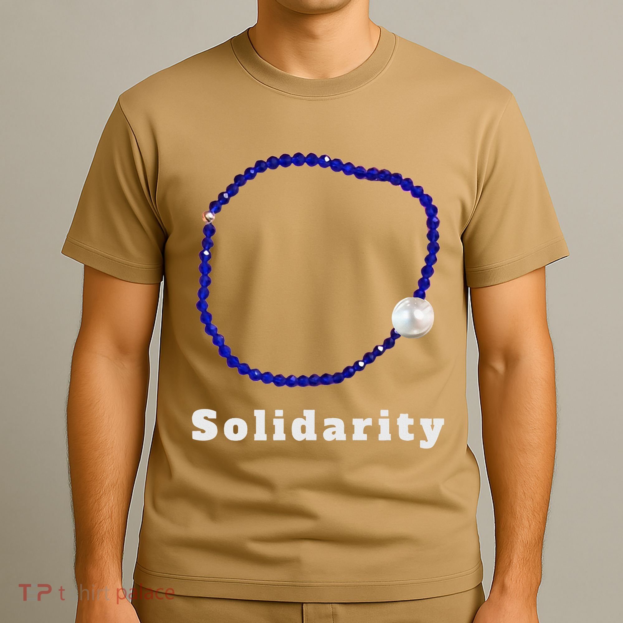 Blue Bracelet Movement Solidarity Trend Women Rights 4b T-Shirt
