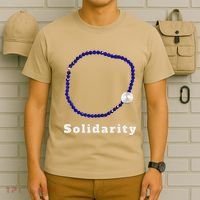 Blue Bracelet Movement Solidarity Trend Women Rights 4b T-Shirt thumb 6