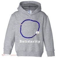 Blue Bracelet Movement Solidarity Trend Women Rights 4b Toddler Hoodie thumb 0