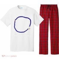 Blue Bracelet Movement Solidarity Trend Women Rights 4b Pajama Set thumb 0