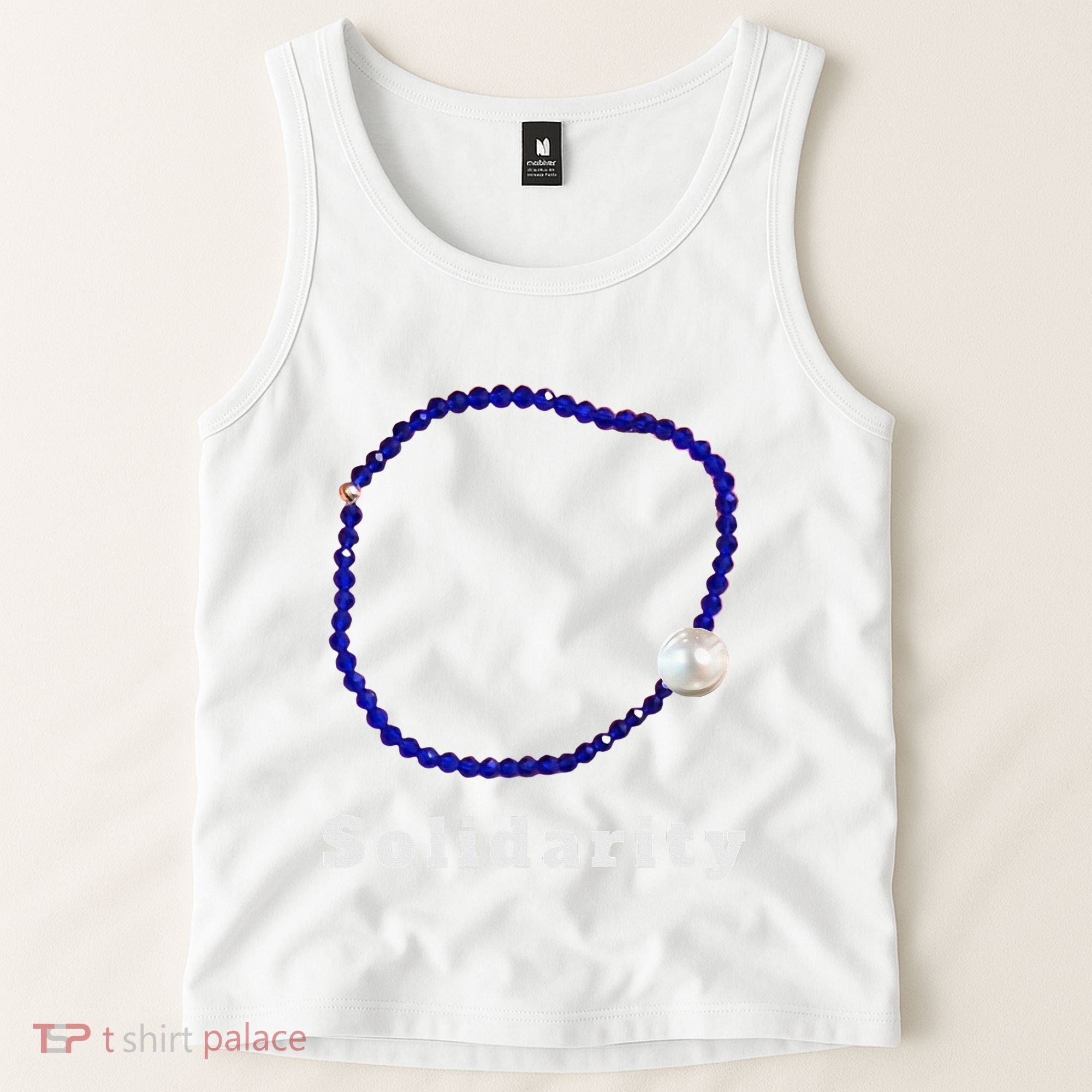Blue Bracelet Movement Solidarity Trend Women Rights 4b Tank Top