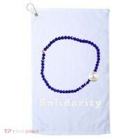 Blue Bracelet Movement Solidarity Trend Women Rights 4b Golf Towel thumb 0
