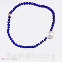 Blue Bracelet Movement Solidarity Trend Women Rights 4b Kids Sweatshirt thumb 2