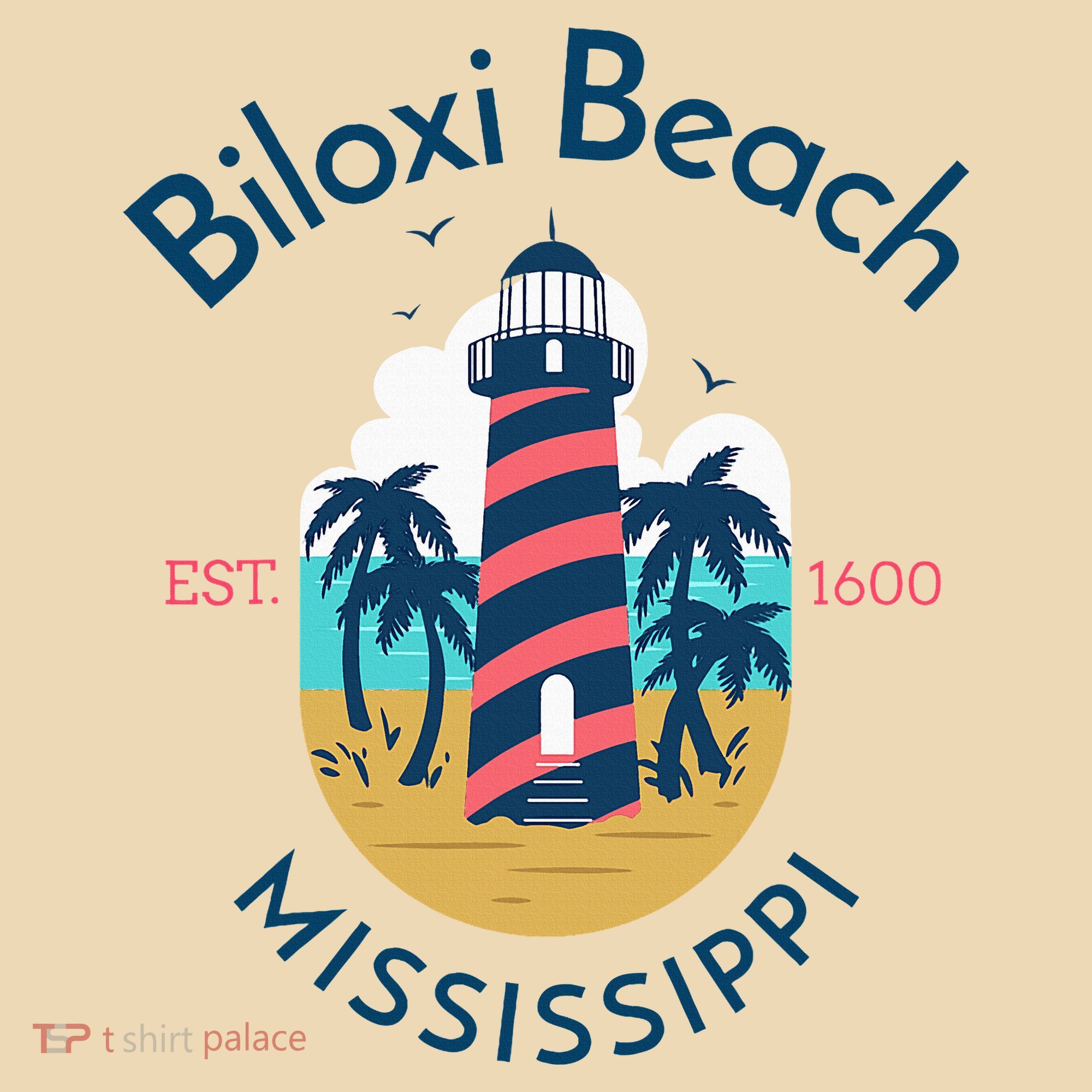 Biloxi Beach Mississippi Tote Bag