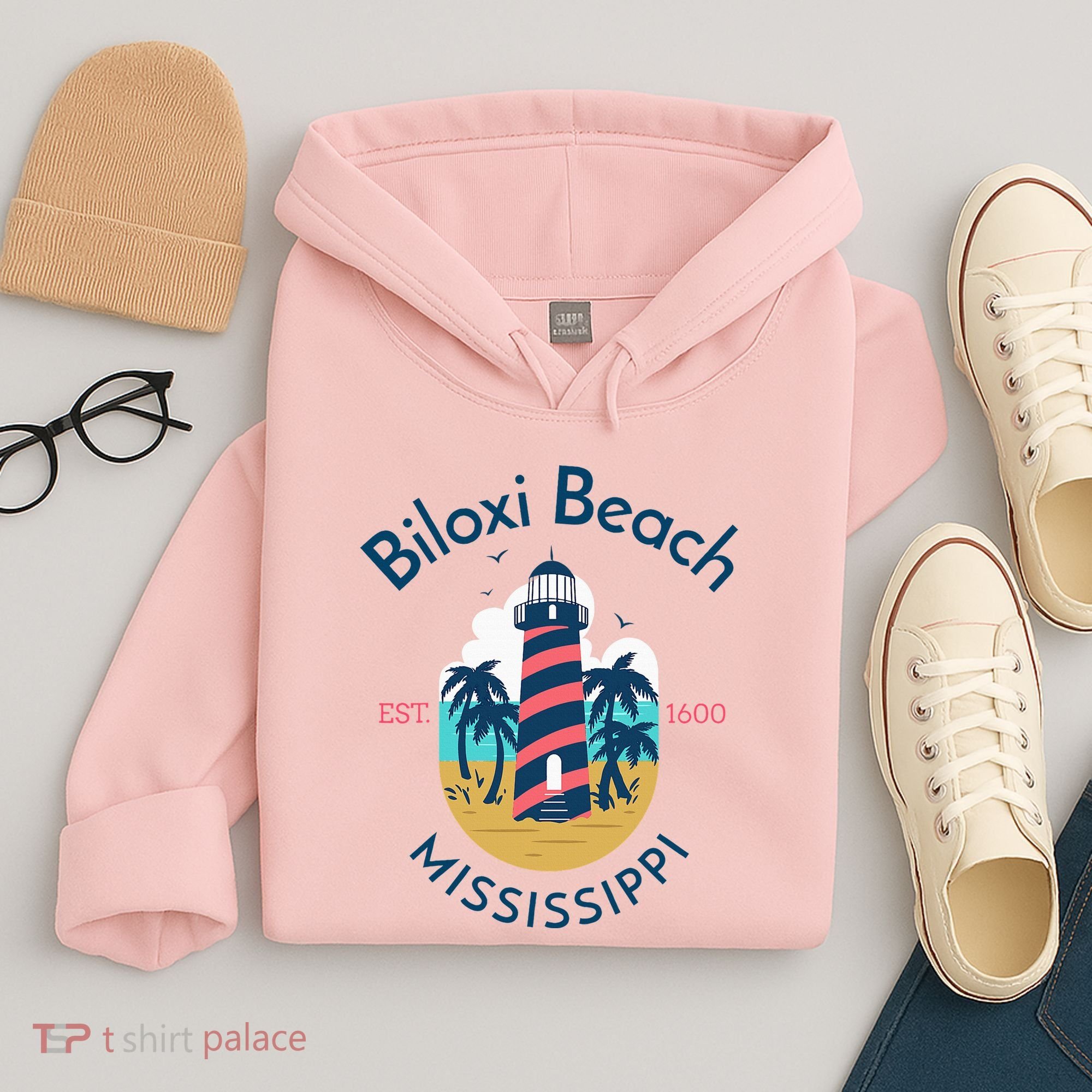 Biloxi Beach Mississippi Hoodie