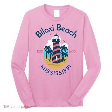 Biloxi Beach Mississippi Long Sleeve Shirt