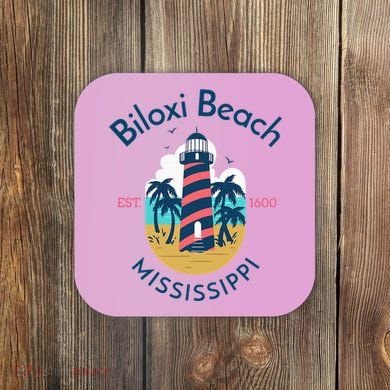 Biloxi Beach Mississippi Coaster
