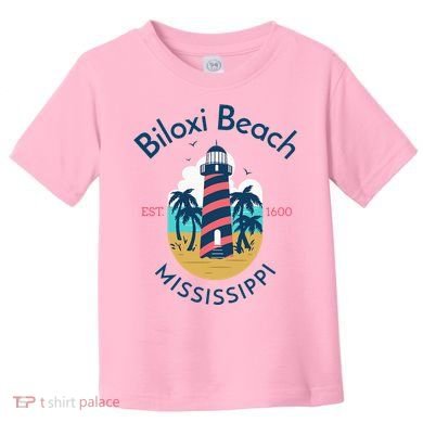 Biloxi Beach Mississippi Toddler T-Shirt