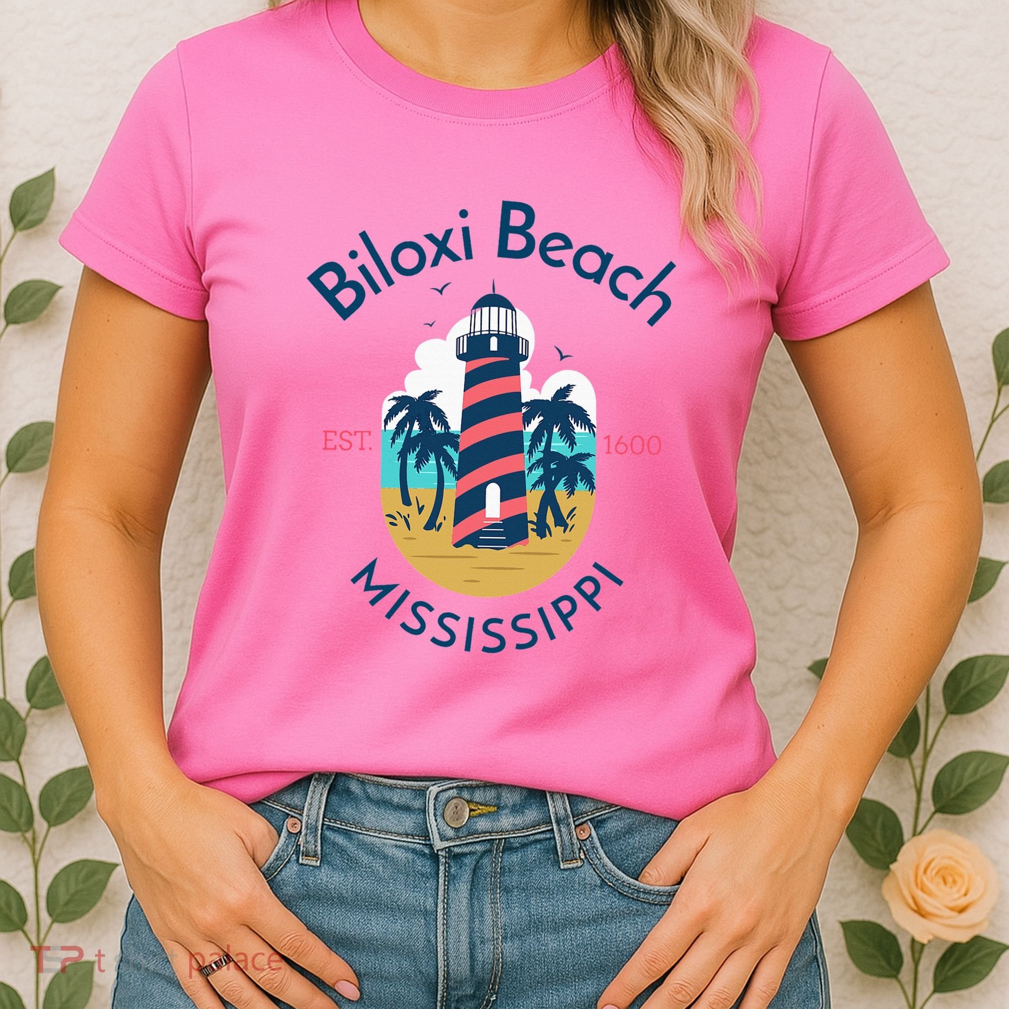 Biloxi Beach Mississippi Women's T-Shirt
