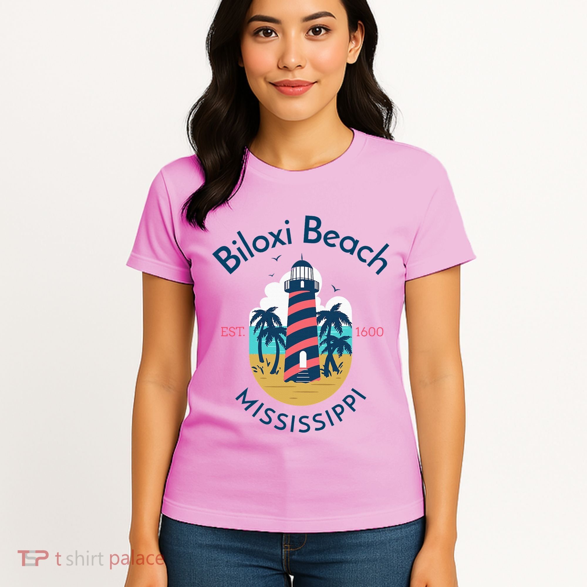 Biloxi Beach Mississippi Women's T-Shirt