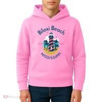 Biloxi Beach Mississippi Kids Hoodie thumb 4