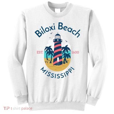 Biloxi Beach Mississippi Sweatshirt
