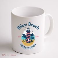 Biloxi Beach Mississippi Coffee Mug thumb 1
