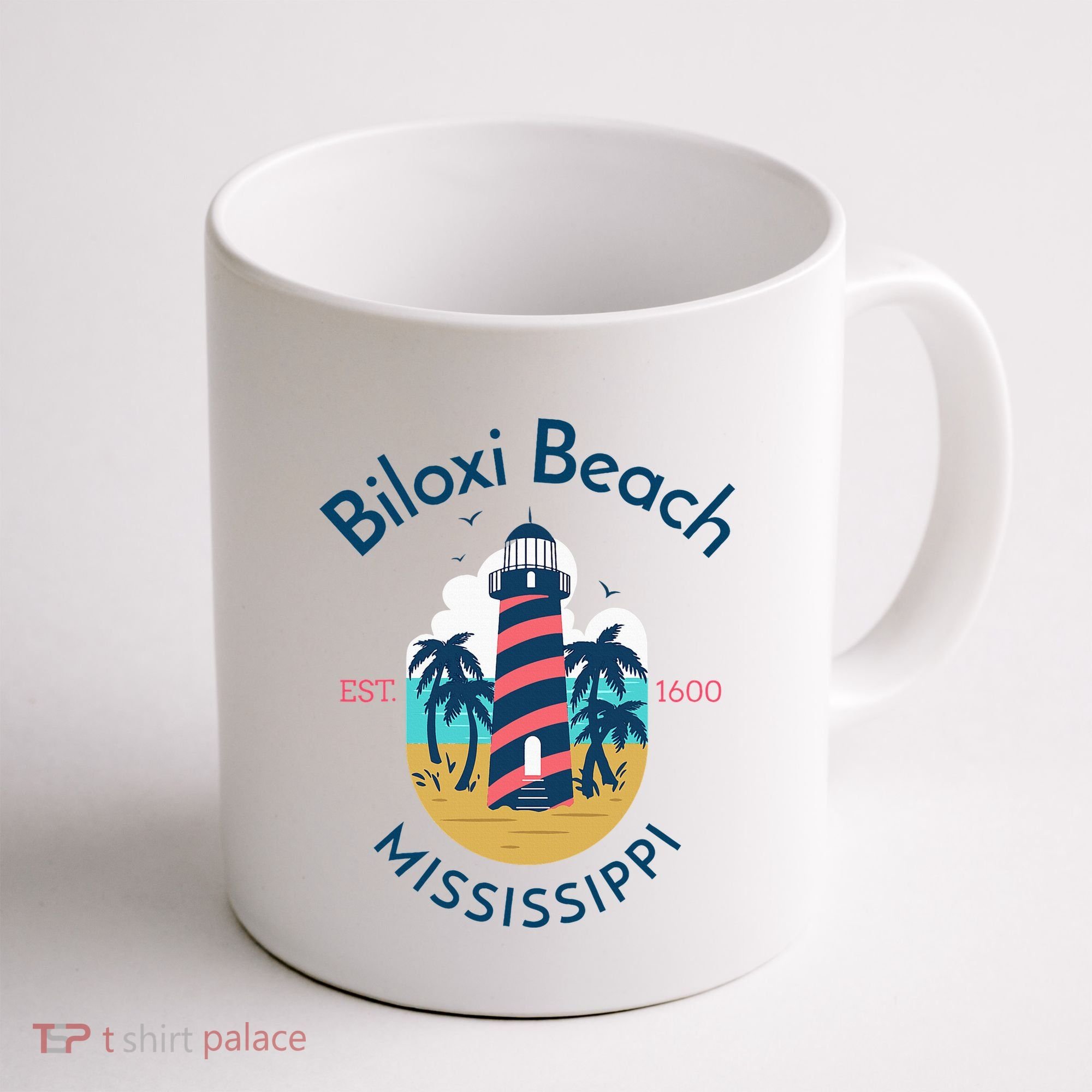 Biloxi Beach Mississippi Coffee Mug