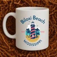 Biloxi Beach Mississippi Coffee Mug thumb 2