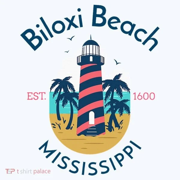Biloxi Beach Mississippi Ornament