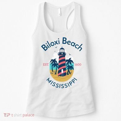 Biloxi Beach Mississippi Women's Tank Top