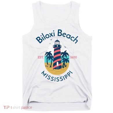 Biloxi Beach Mississippi Tank Top