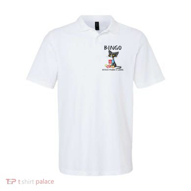 Bingo Because Murder Is Wrong Bingo Cat Polo