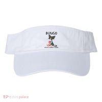 Bingo Because Murder Is Wrong Bingo Cat Visor thumb 0