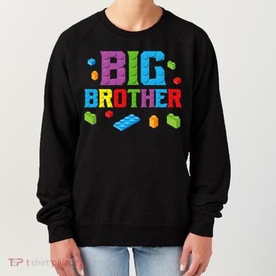 Big Brother Master Builder Building Bricks Blocks Family Set Women's Sweatshirt