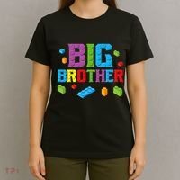 Big Brother Master Builder Building Bricks Blocks Family Set T-Shirt thumb 4