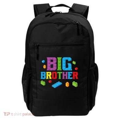 Big Brother Master Builder Building Bricks Blocks Family Set Backpack