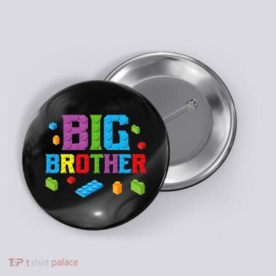 Big Brother Master Builder Building Bricks Blocks Family Set Button