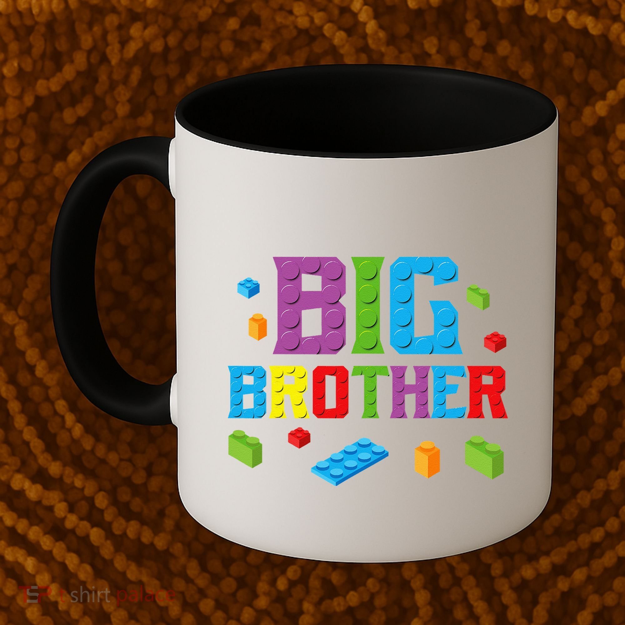 Big Brother Master Builder Building Bricks Blocks Family Set Coffee Mug