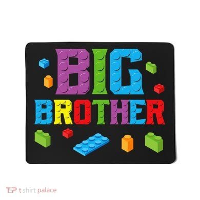 Big Brother Master Builder Building Bricks Blocks Family Set Mousepad