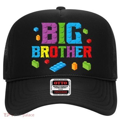 Big Brother Master Builder Building Bricks Blocks Family Set Hat