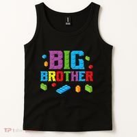 Big Brother Master Builder Building Bricks Blocks Family Set Tank Top thumb 2