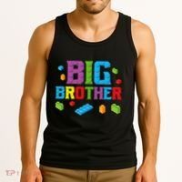 Big Brother Master Builder Building Bricks Blocks Family Set Tank Top thumb 3