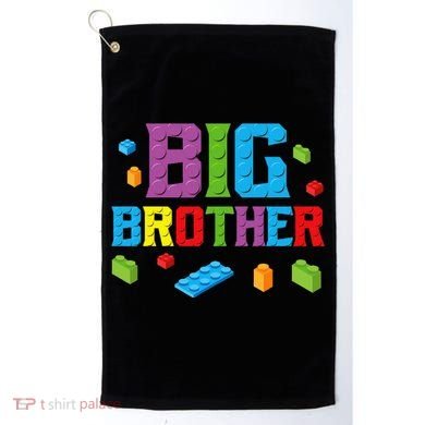 Big Brother Master Builder Building Bricks Blocks Family Set Golf Towel